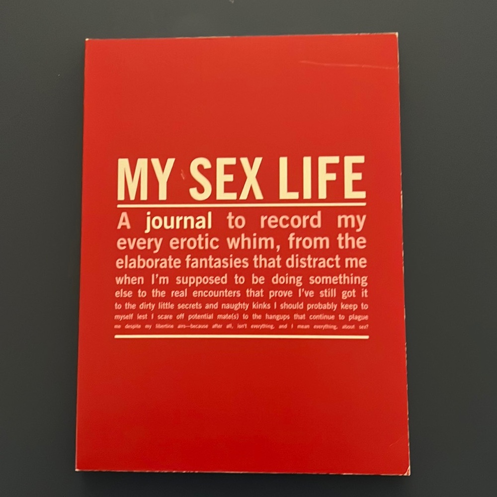 Brand new book by knock, knock, “My Sex Life” an inner truth journal.